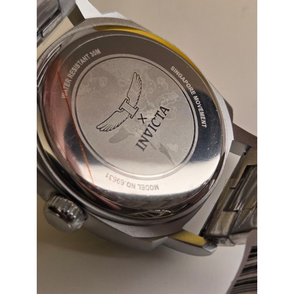 Specialty I by Invicta 69631 44mm Blue Dial Stainless Steel Watch New in Box - Picture 6 of 9